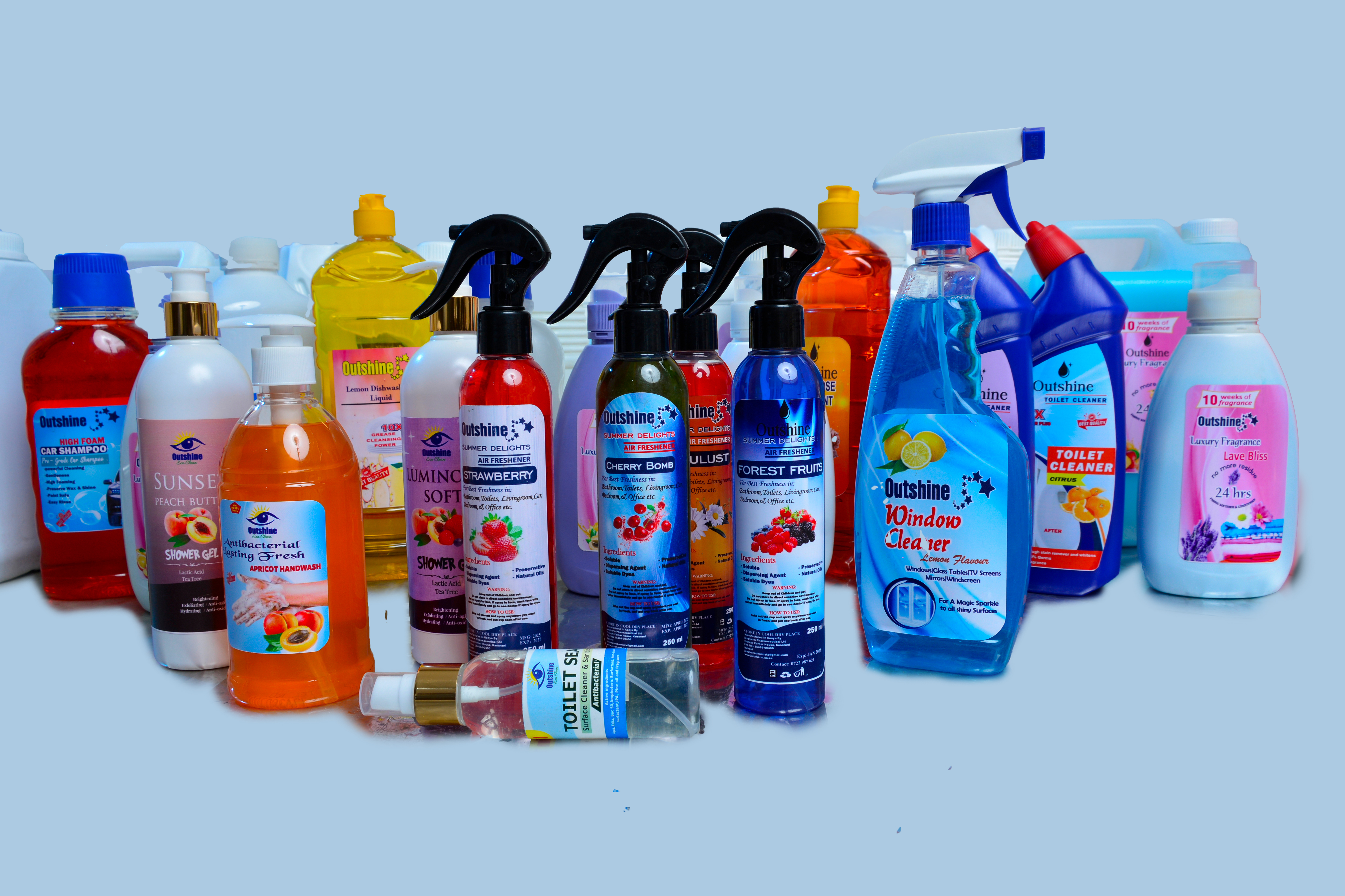 Outshine complete product range